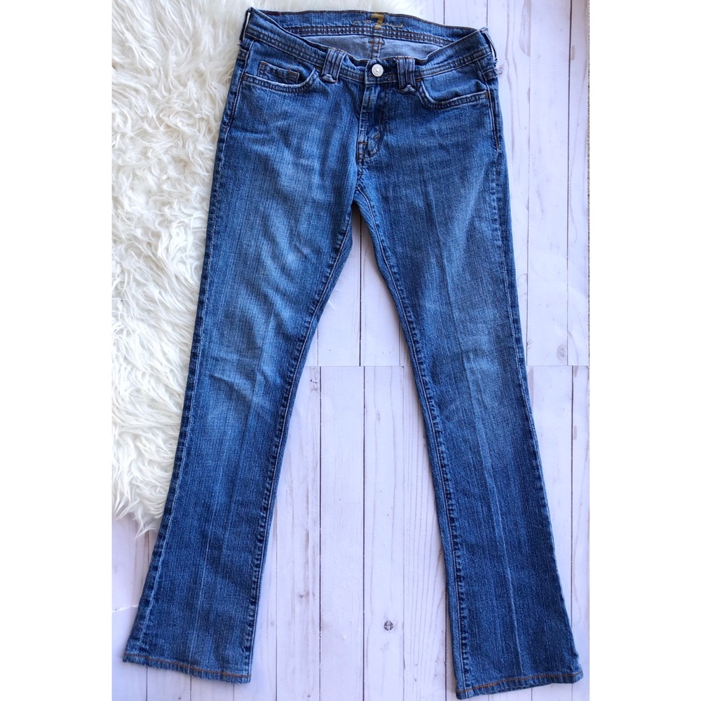 🌸7 For All Mankind Rocker bootcut Jeans - Picture 4 of 6